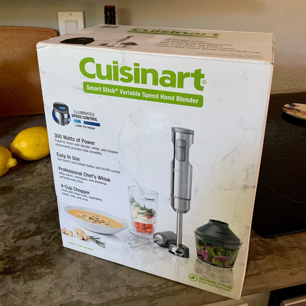 NEW! Cuisinart Immersion Blender - Multi Use